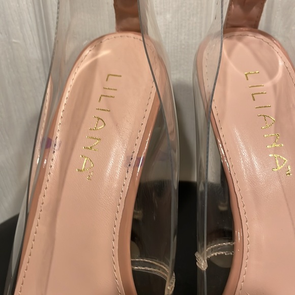 Clear Heels Size 10 - Picture 9 of 10